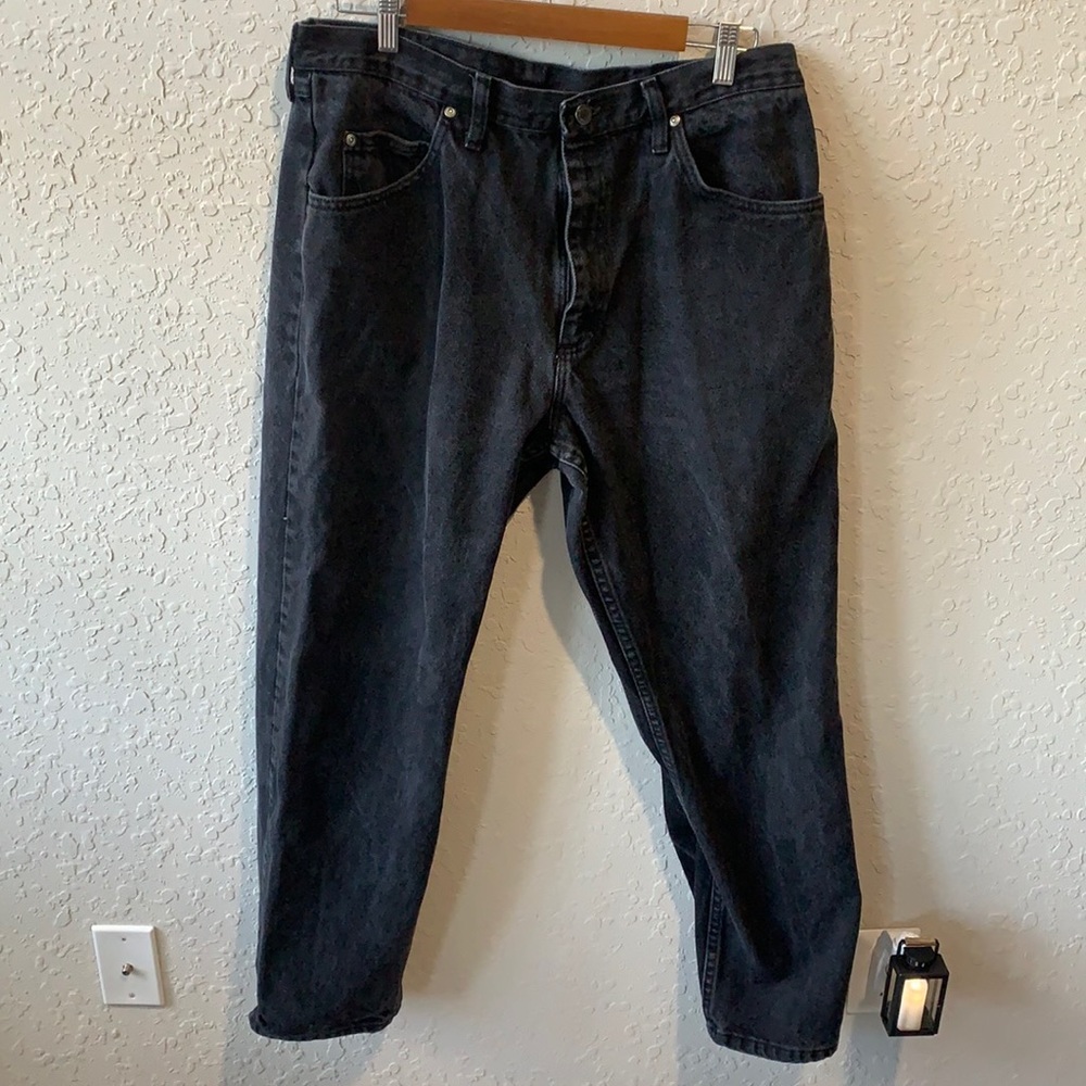 wrangler black jeans